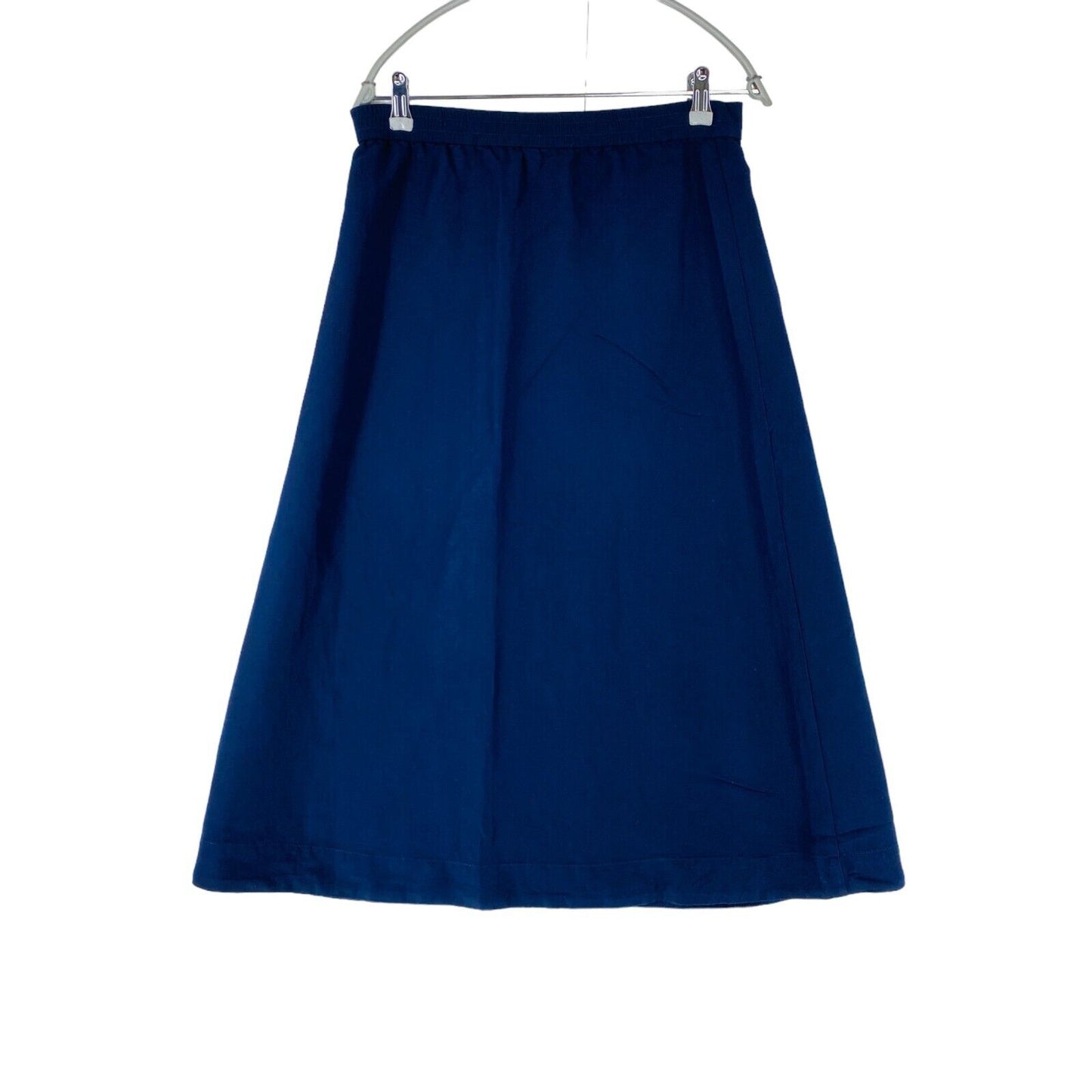 GANT Dark Blue A-Line Fit Linen Blend Skirt Size M