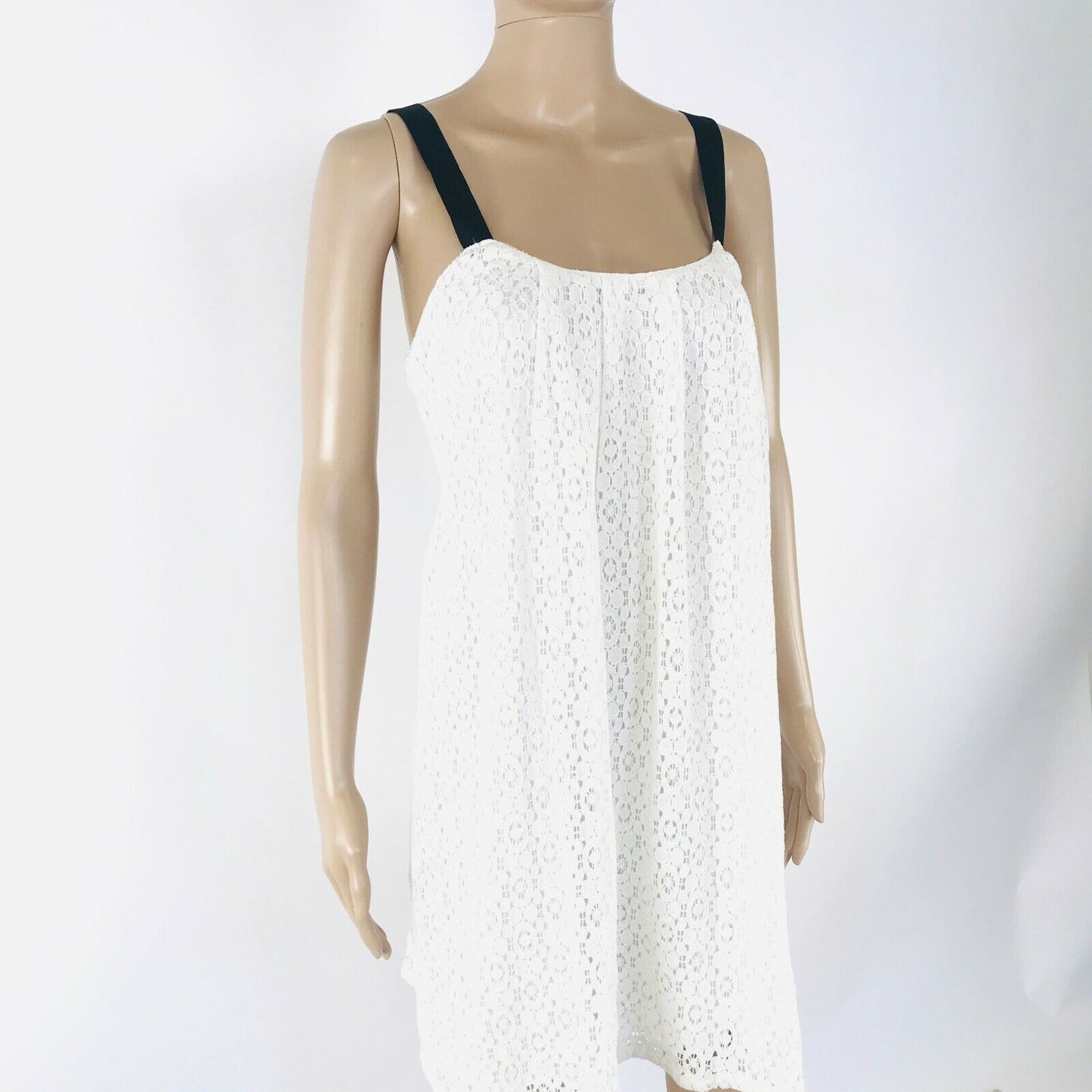 ZARA Trafaluc Women's White Dress Size M