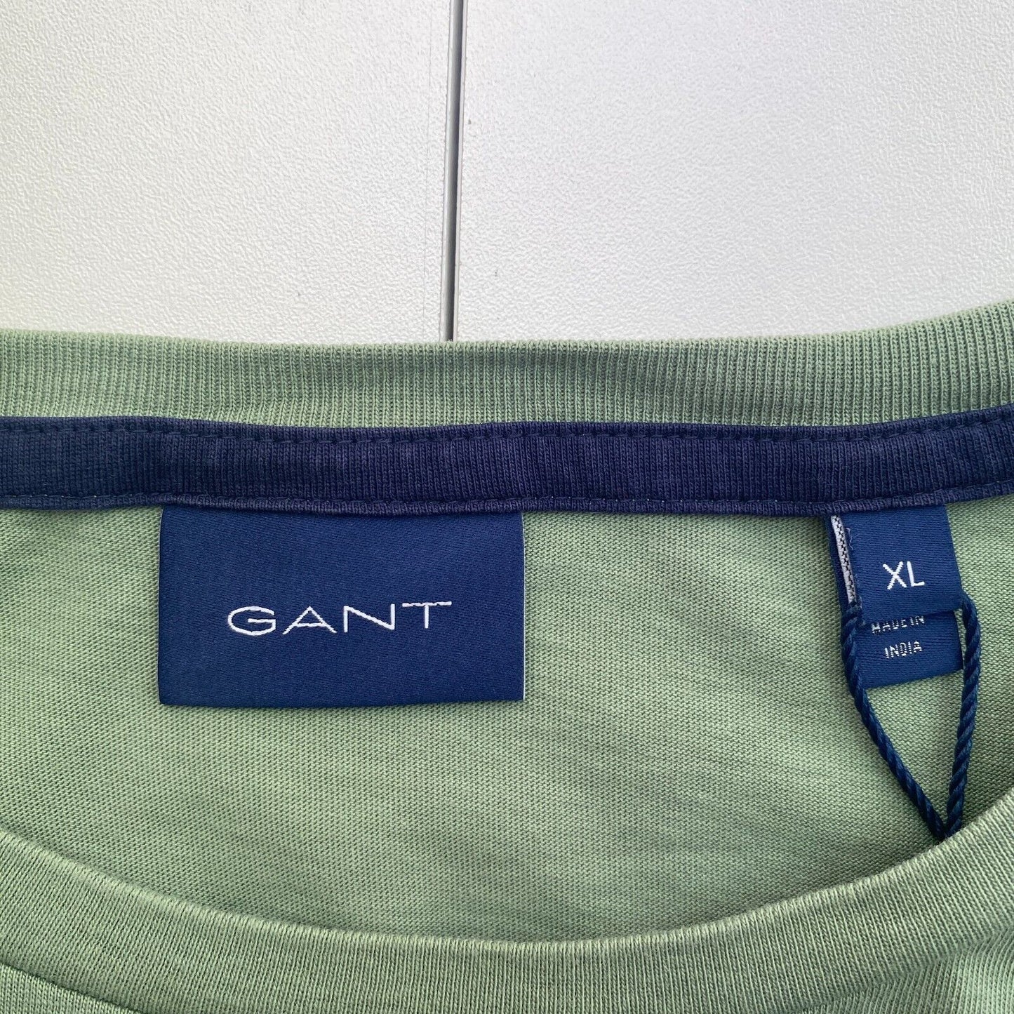 GANT Men Green Archive Shield EMB Crew Neck Short Sleeves T Shirt Size XL