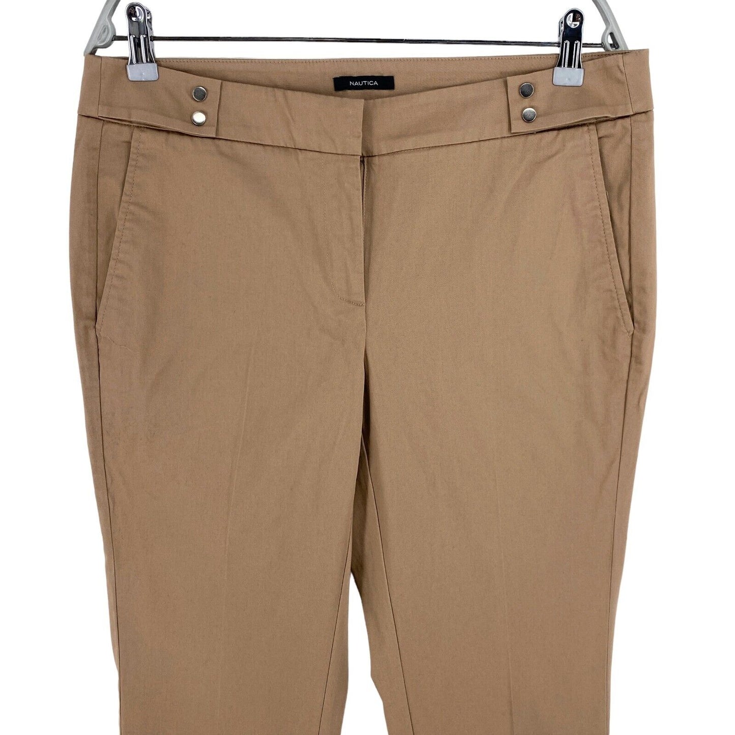 NAUTICA Pantalon Chino Marron Taille 6 / S