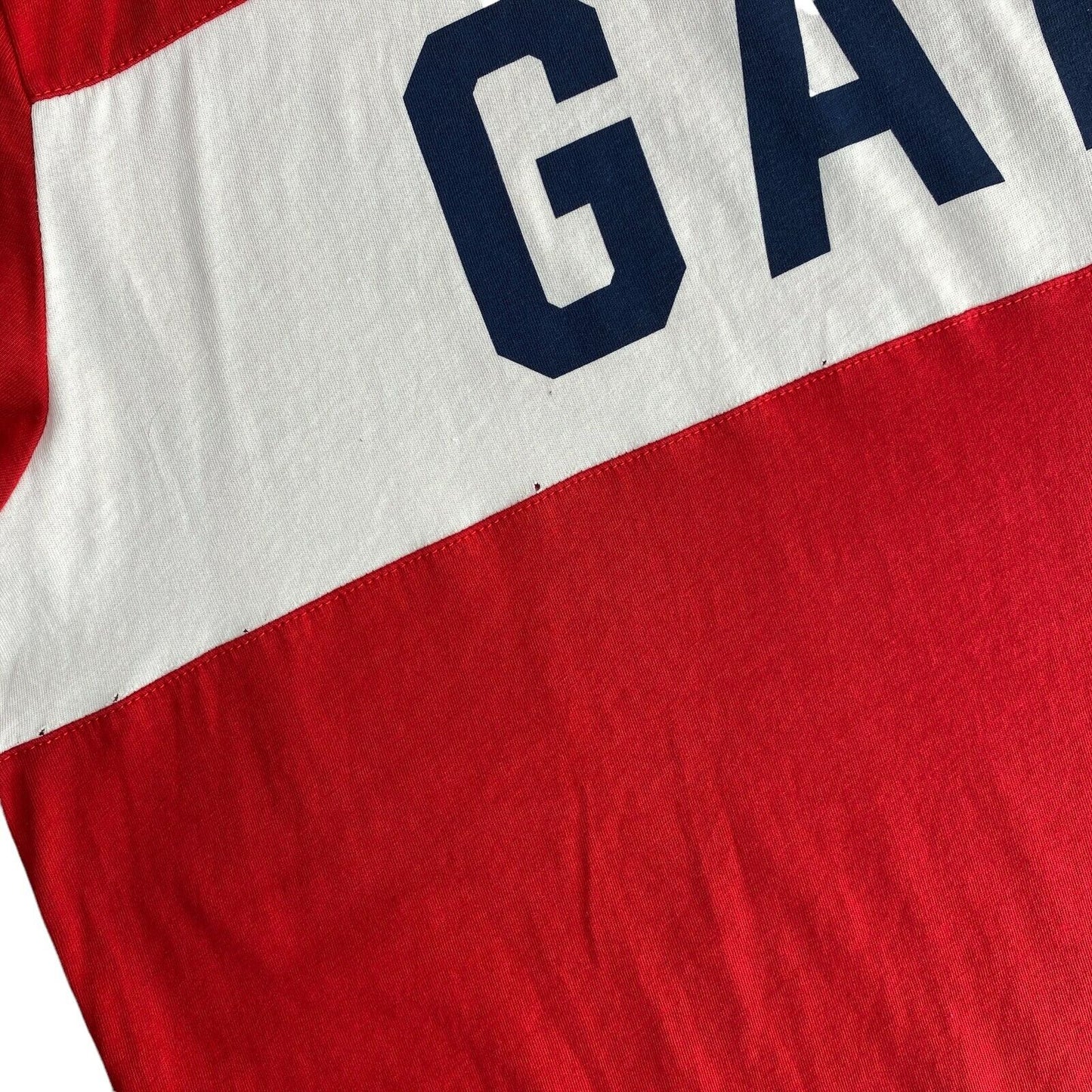 GANT T-shirt rouge à col rond Taille XL