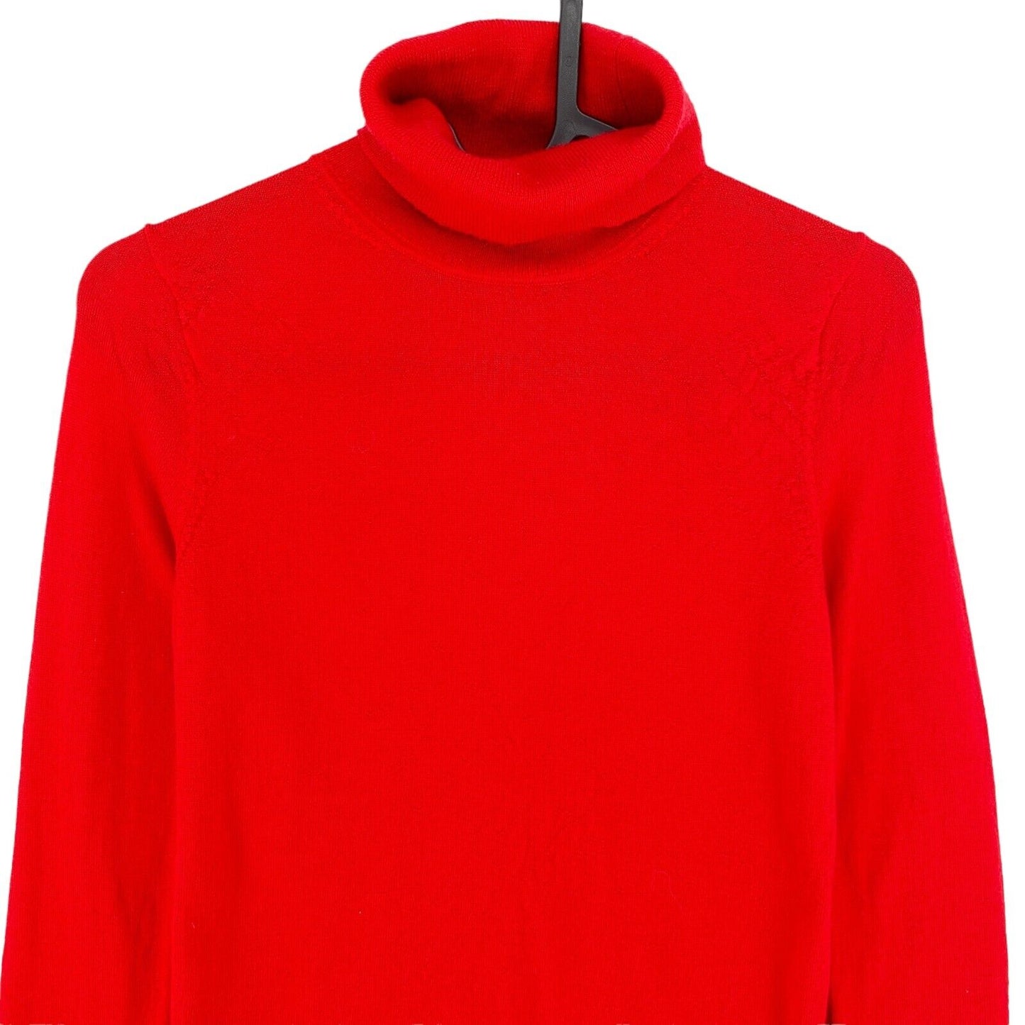 GANT Red 100% Wool Turtle Neck Sweater Pullover Size 2XS