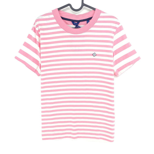 GANT T-shirt ras du cou rayé rose taille L