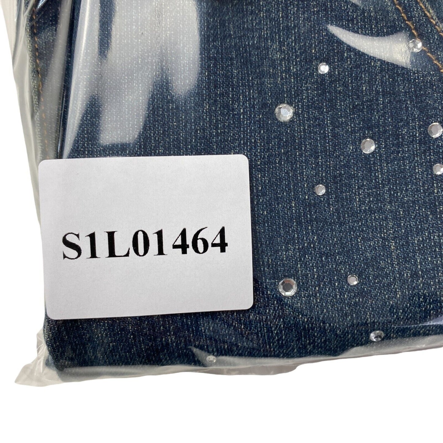 SISLEY Capri-Jeans, 100 % Baumwolle, reguläre Passform, Marineblau, Größe 38 W29