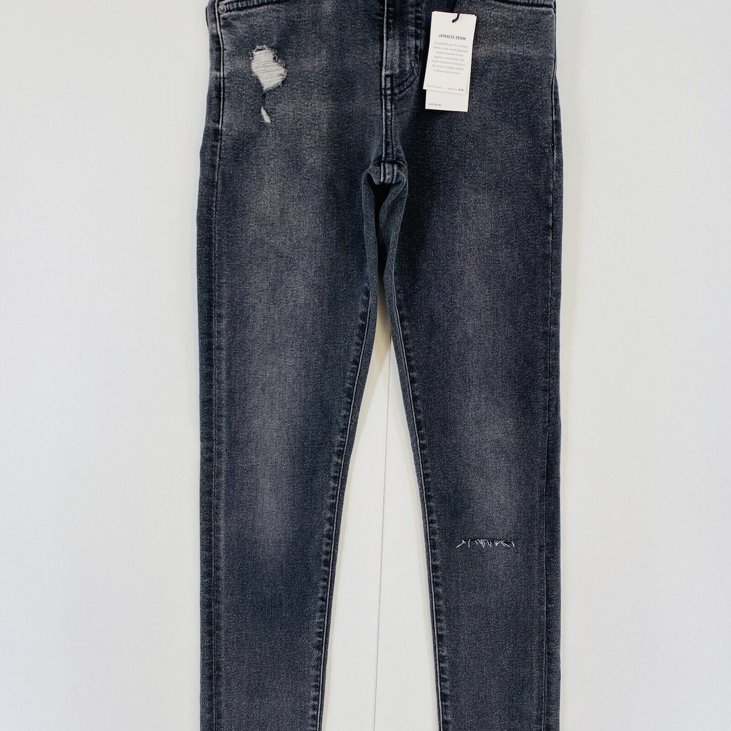 Levi's Made & Crafted 721 Women Grey Stretch High Rise Skinny Fit Jeans W23 L30