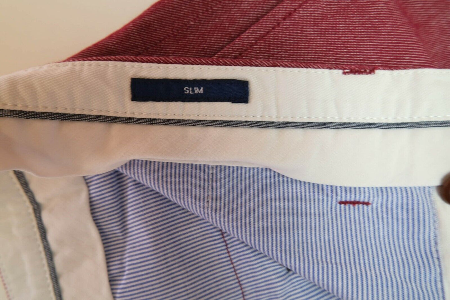 GANT Red Slim Fit Chino Shorts Size EU 50 UK/US 40 EU 52 UK/US 42 EU 54 UK/US 44