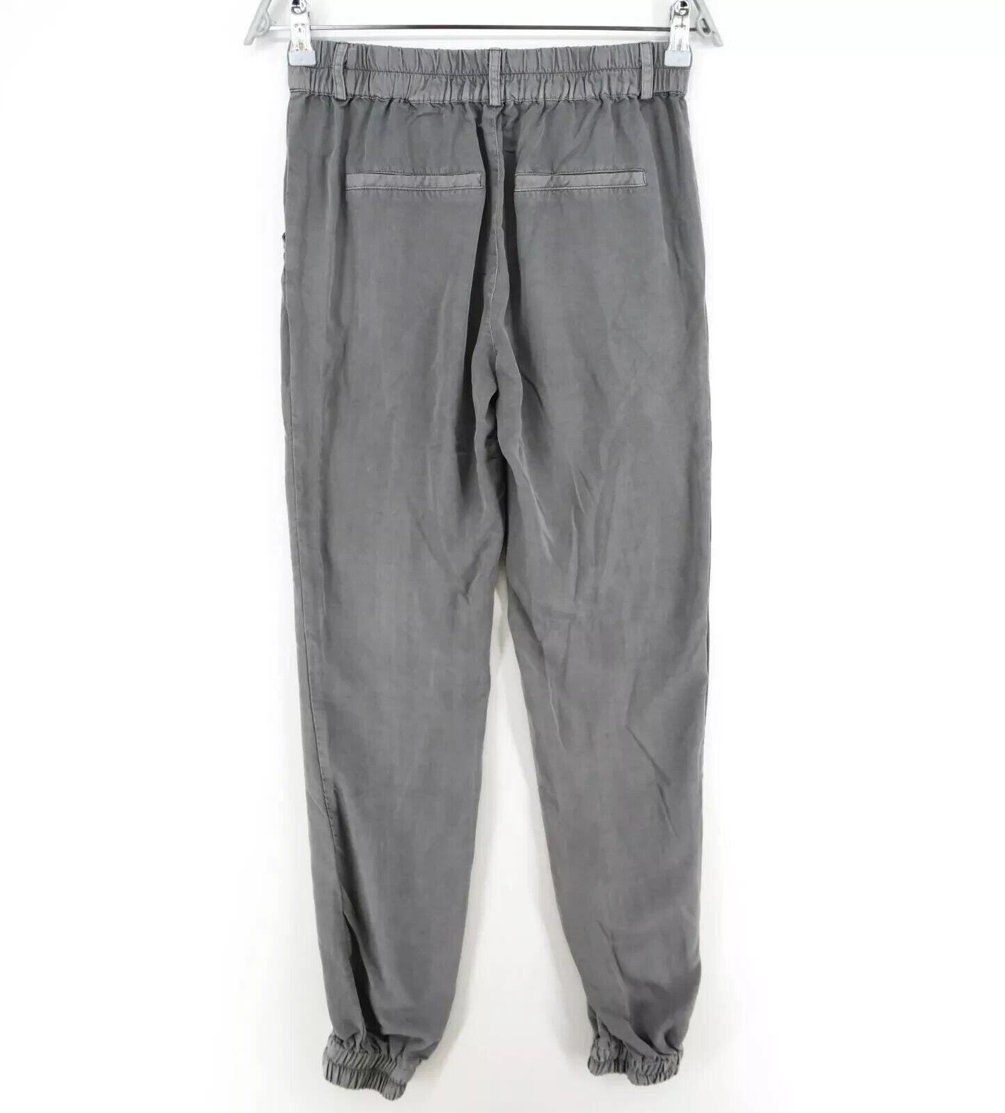 BON`A PARTE Women Grey Jogger Pants Trousers Size S