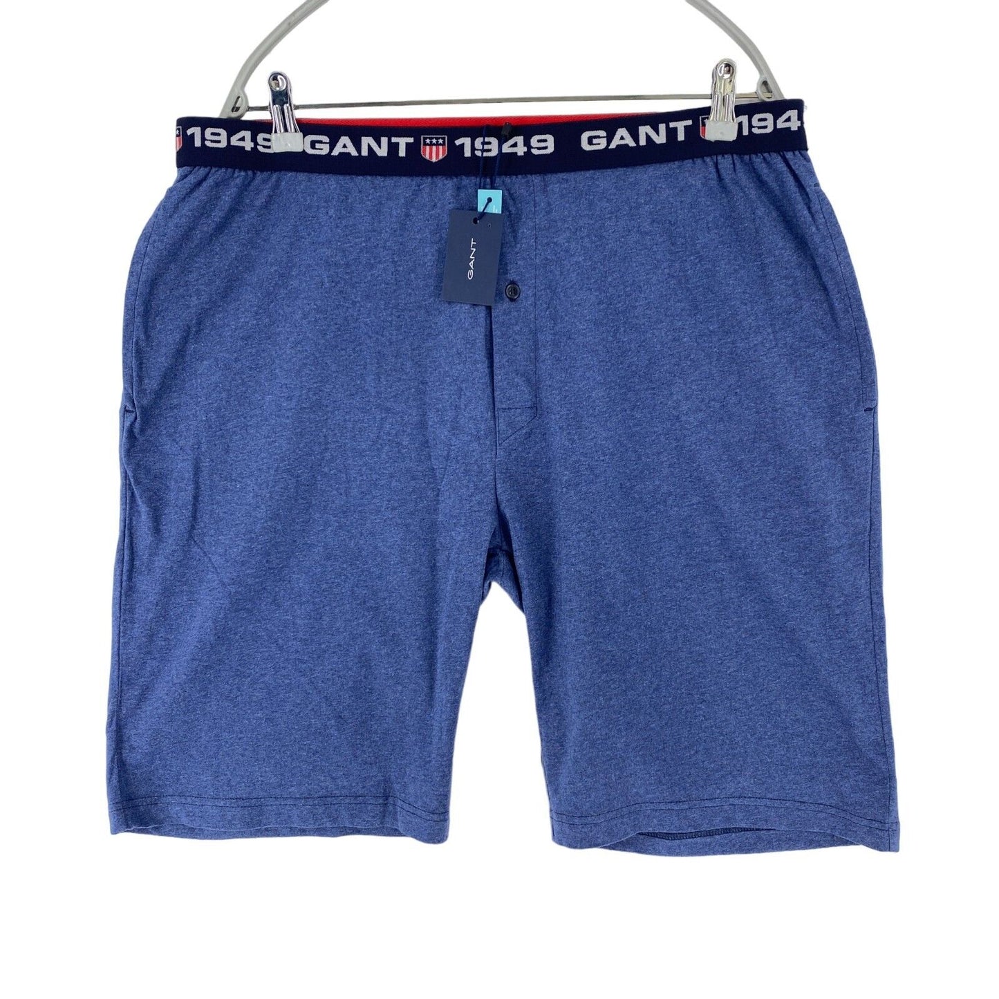 GANT Blue Regular Fit Sweat Pajama Shorts Size XL