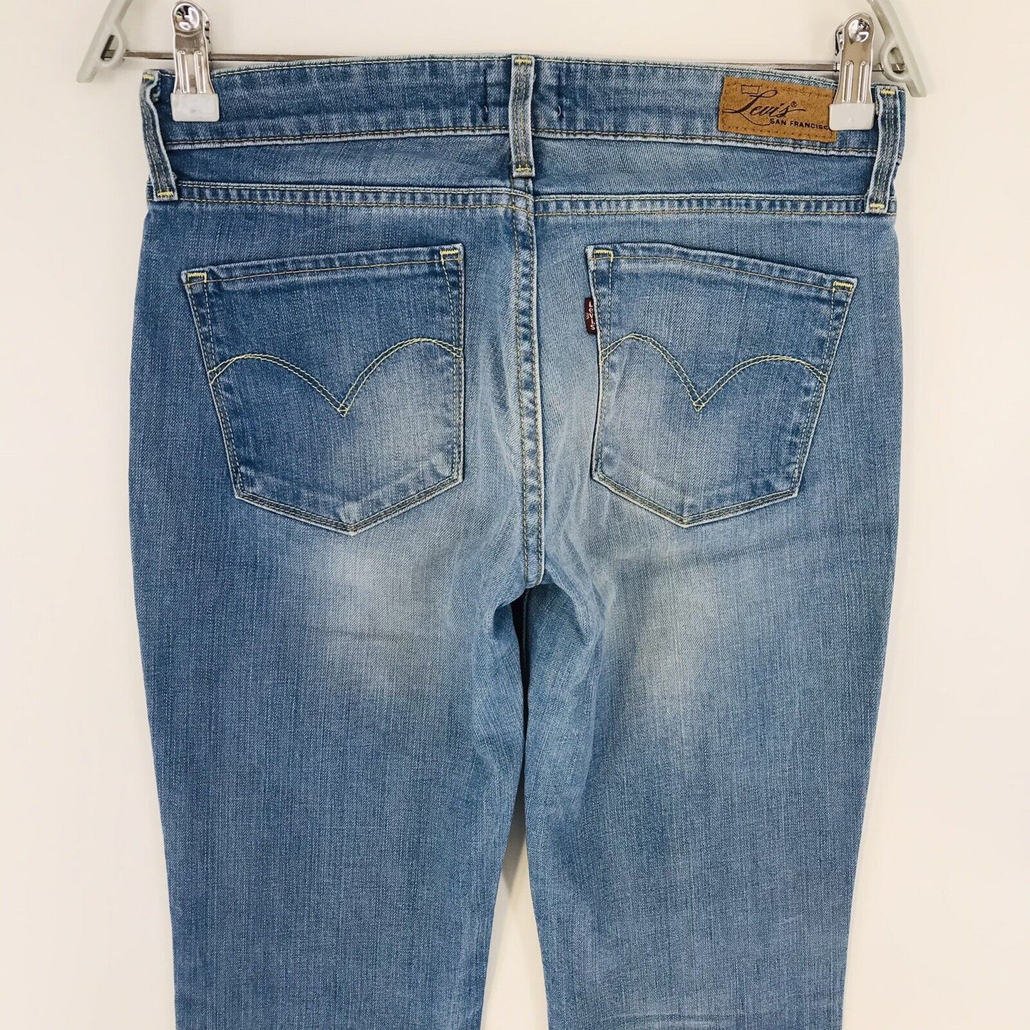 Vintage Levi's Demi Curve Women Blue Regular Straight Fit Jeans Size W27 L30