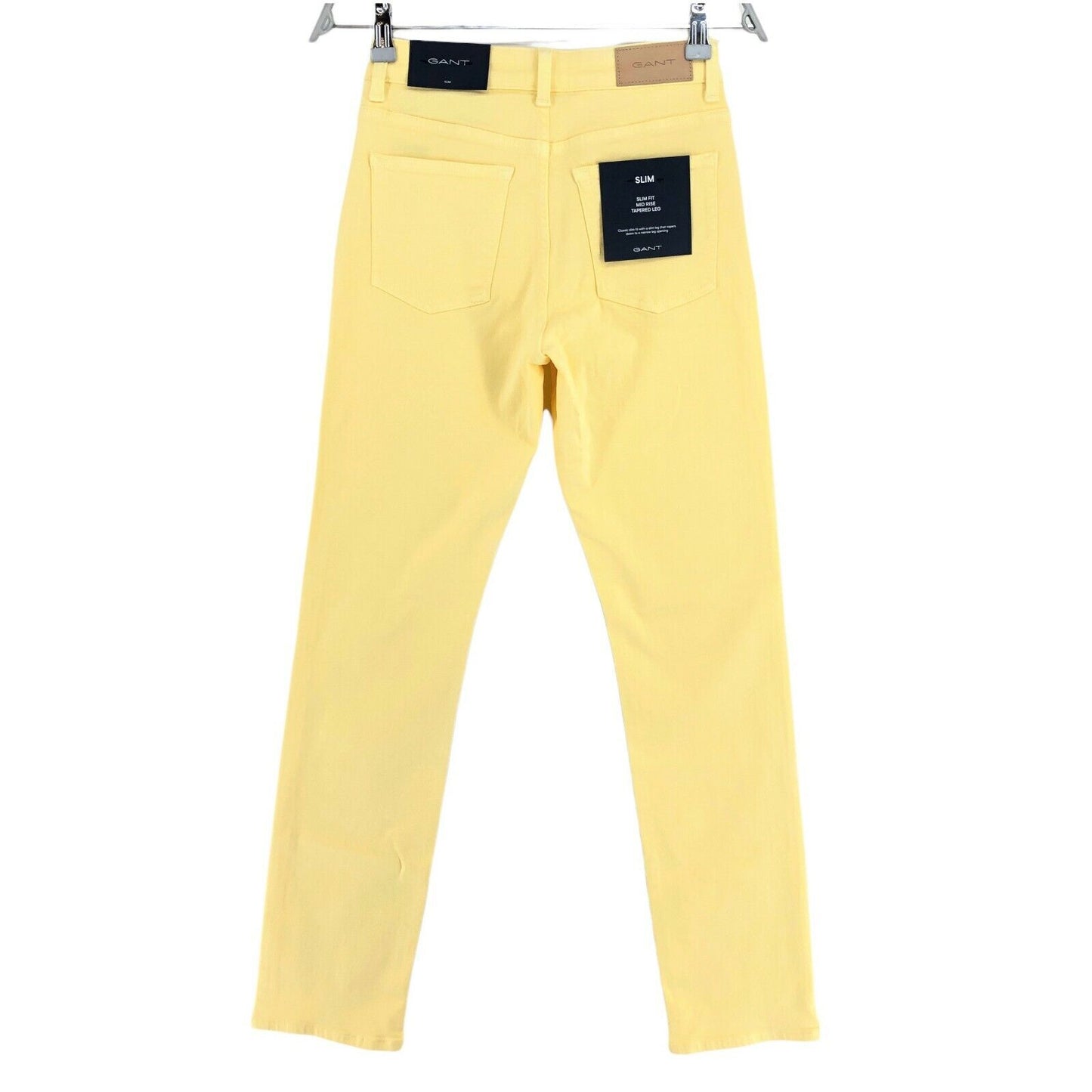 GANT Jean fuselé en sergé slim jaune Taille W27 L32