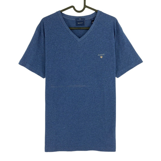 GANT Bleu Foncé Original Slim V Neck T Shirt Taille L