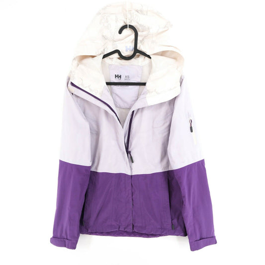 HELLY HANSEN Purple Hooded Helly Tech Jacket Coat Size XS