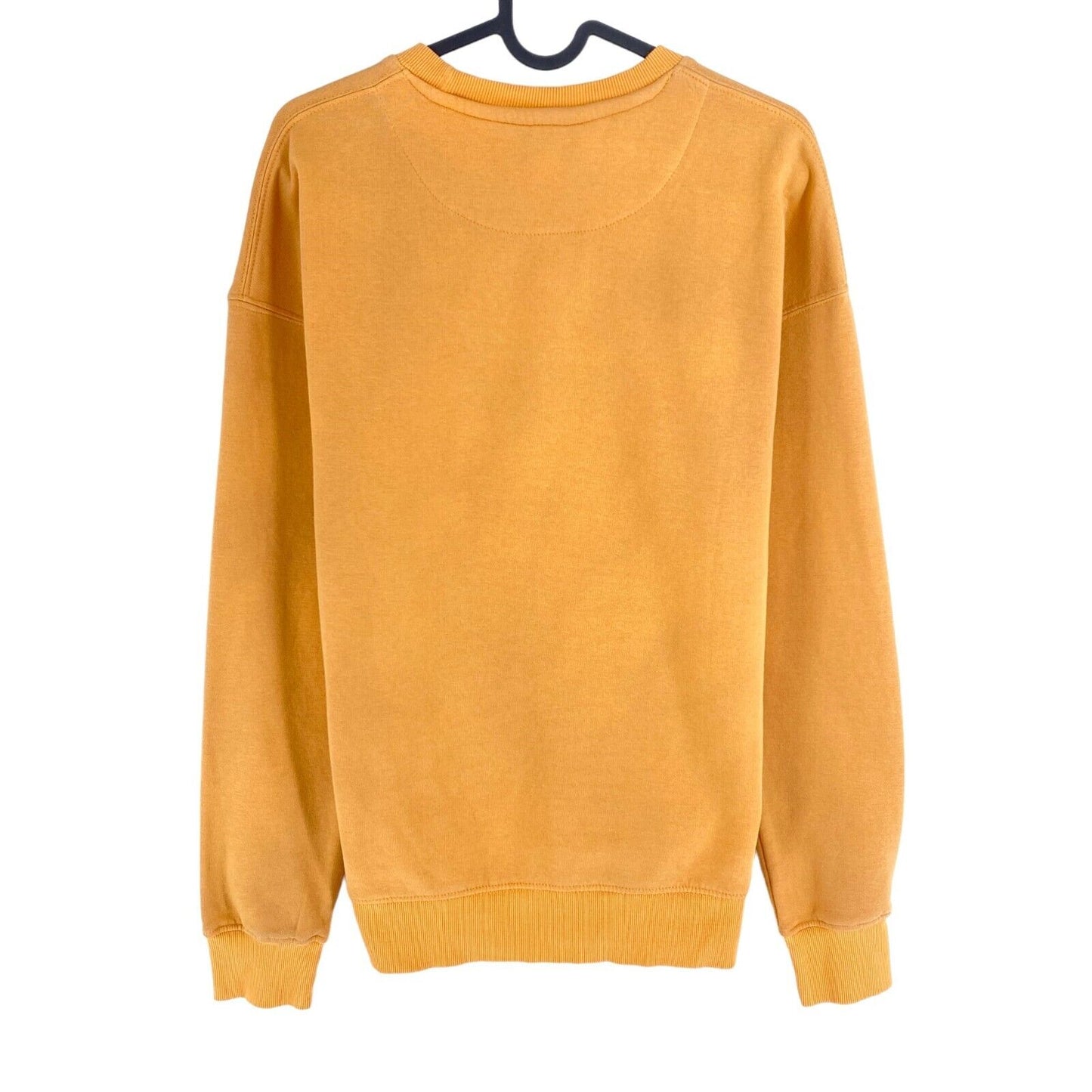 Jack & Jones Men Orange Crew Neck Sweater Jumper Size S