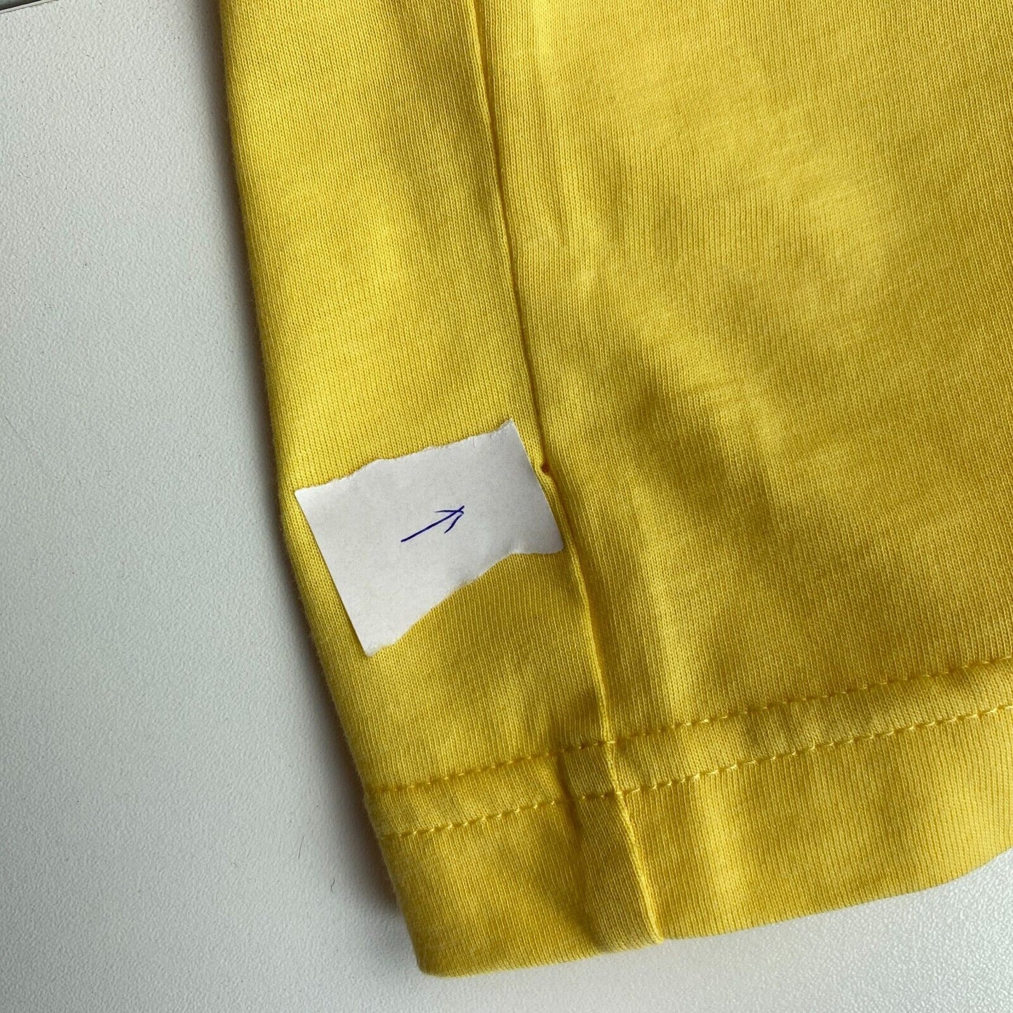 GANT T-shirt à manches courtes et col rond jaune Original taille XL