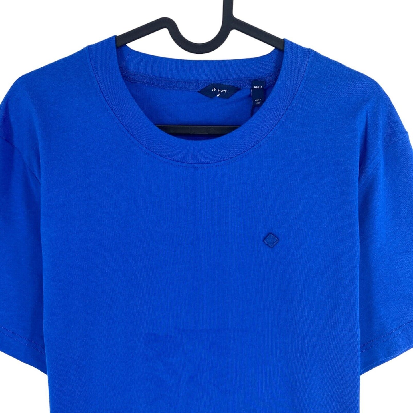 GANT Blue Icon G Essential T-Shirt mit Rundhalsausschnitt, Größe M