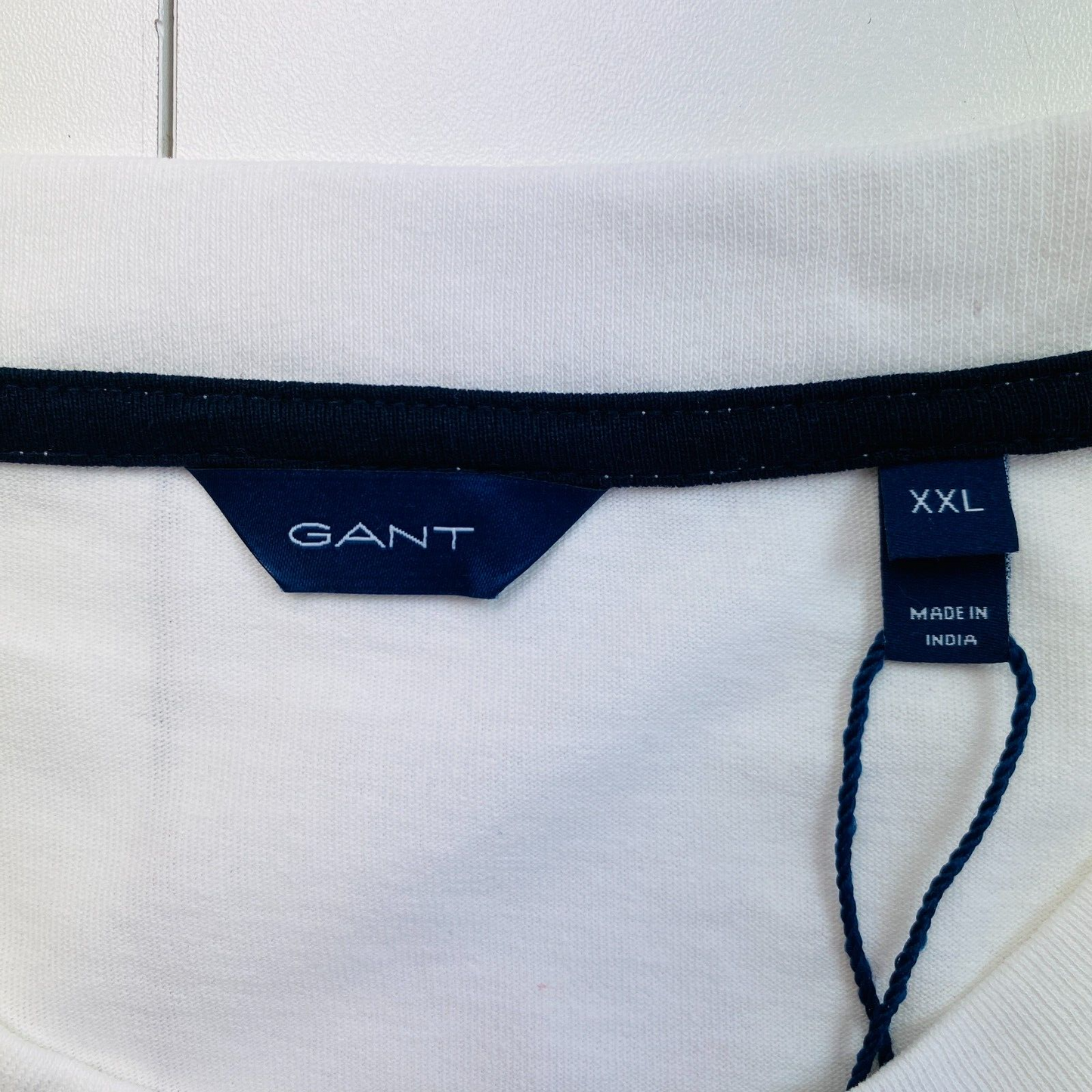 GANT White Retro Logo Short Sleeves T Shirt Dress Size 2XL XXL