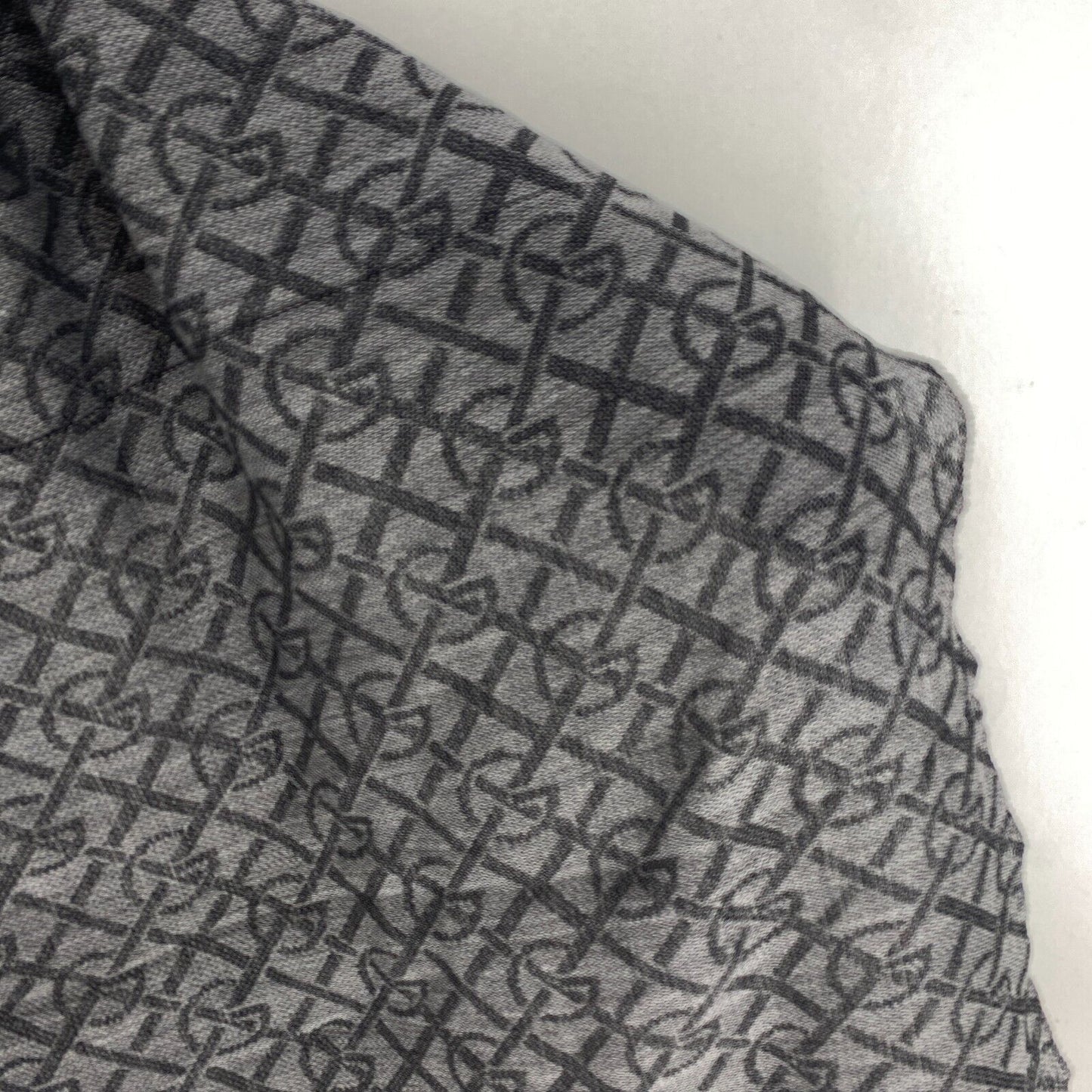 GANT Women Dark Grey Wool Graphic Scarf One Size