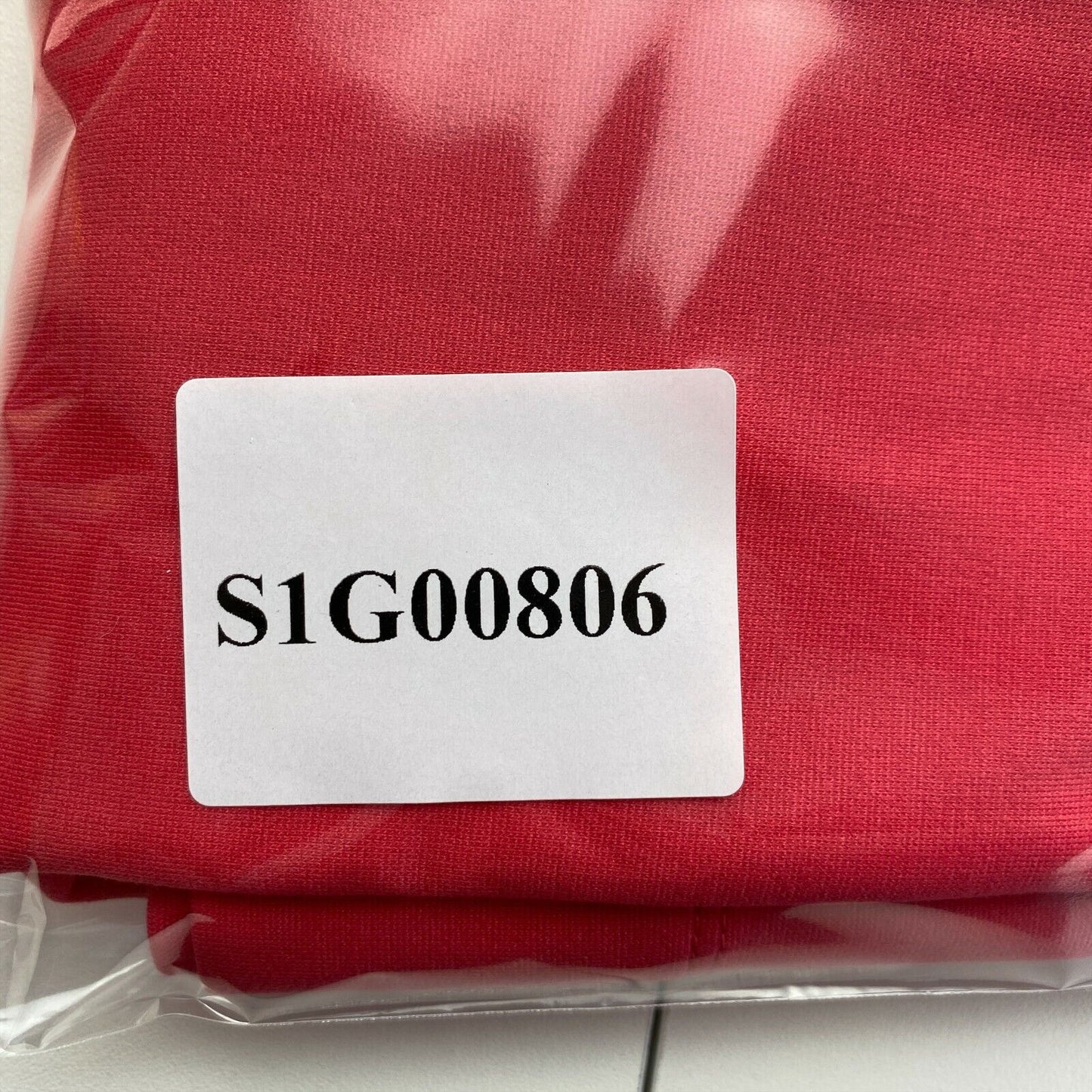 GANT Robe rouge à col rond en jersey A Line Taille M