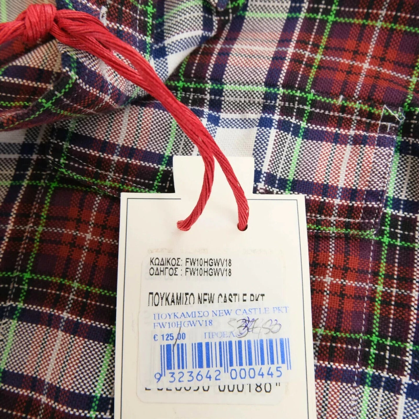 Daniel Cremieux Mens Red Check New Castle Shirt Size L