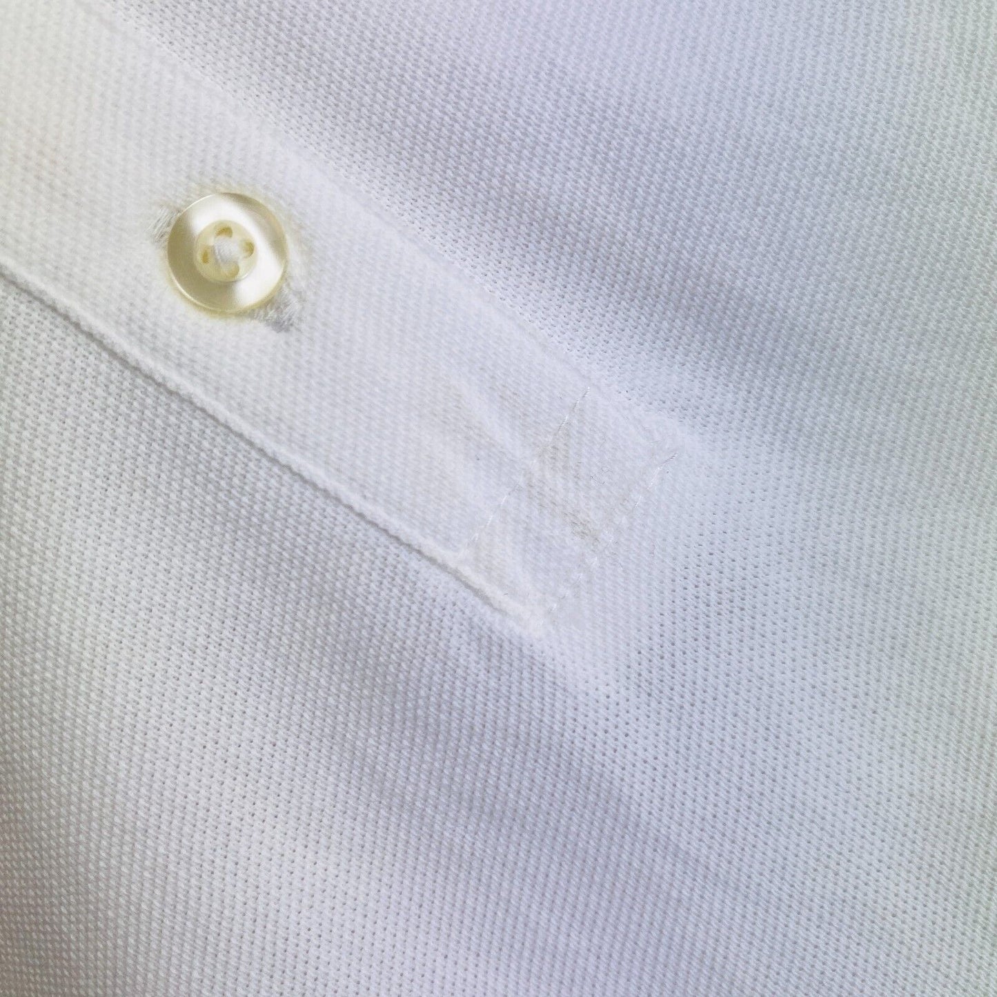 GANT White Original Pique Polo Shirt Size S