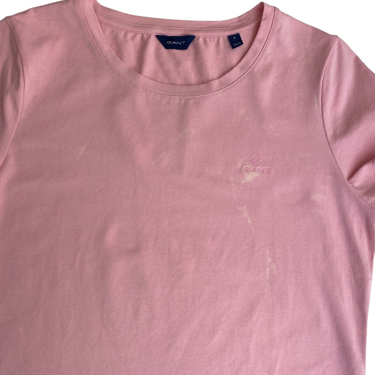 GANT T-shirt ras du cou rose taille S