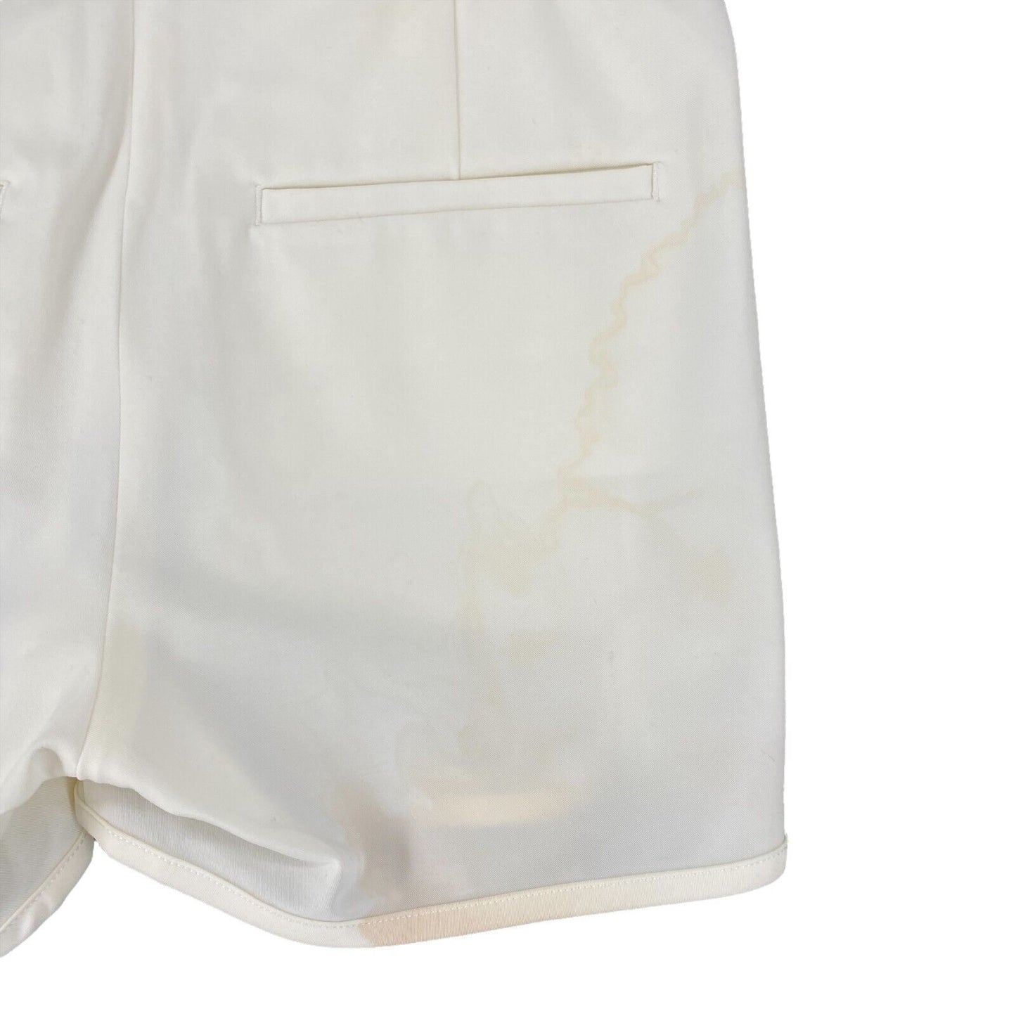 GANT Women Cream White Regular Fit Sport Activewear Shorts EUR 34 UK 8 US 4 W27