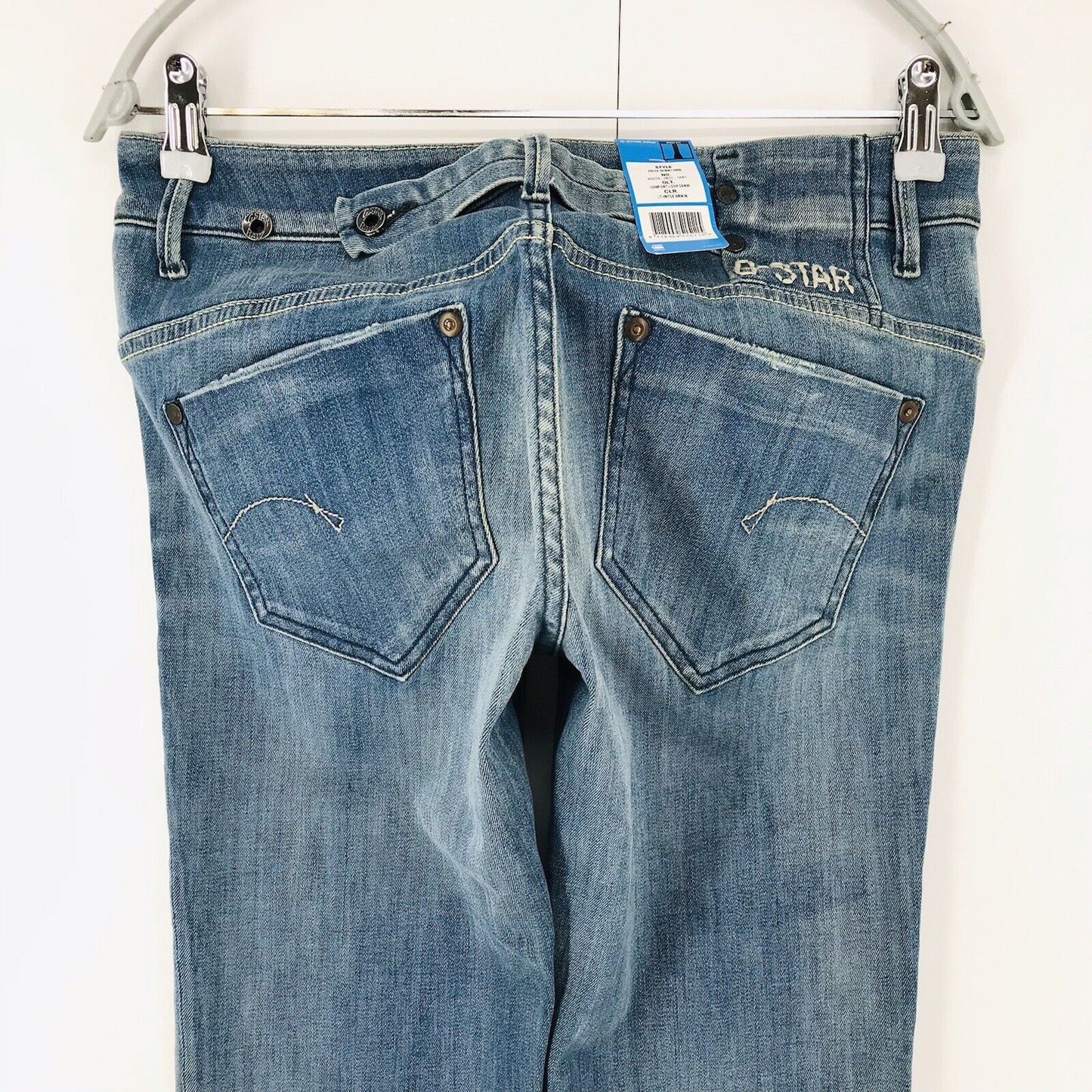 G-STAR RAW MIDGE Damen Jeans in Skinny-Fit, Blau, Größe W29 L34