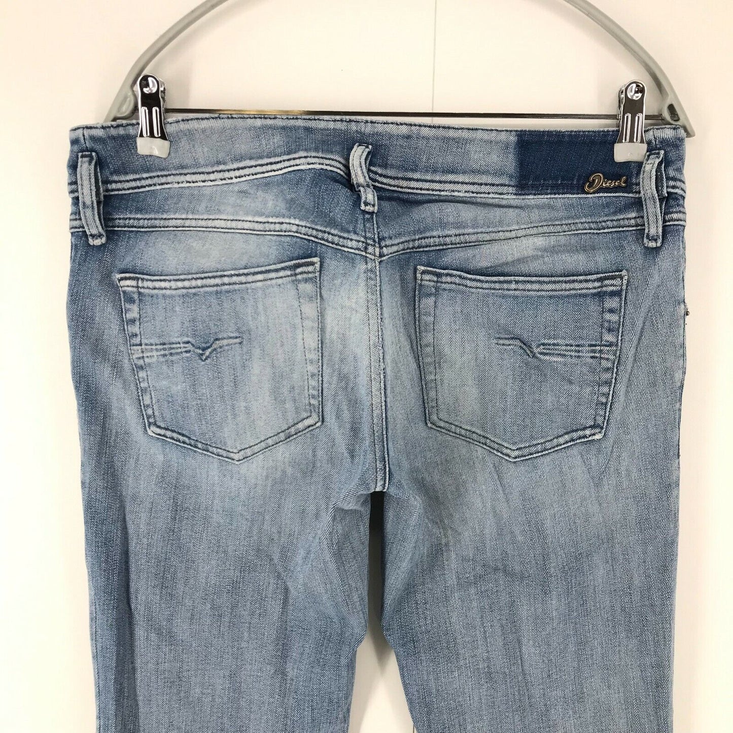 Diesel MATIC femme bleu Stretch Slim jean coupe fuselée W32 L32