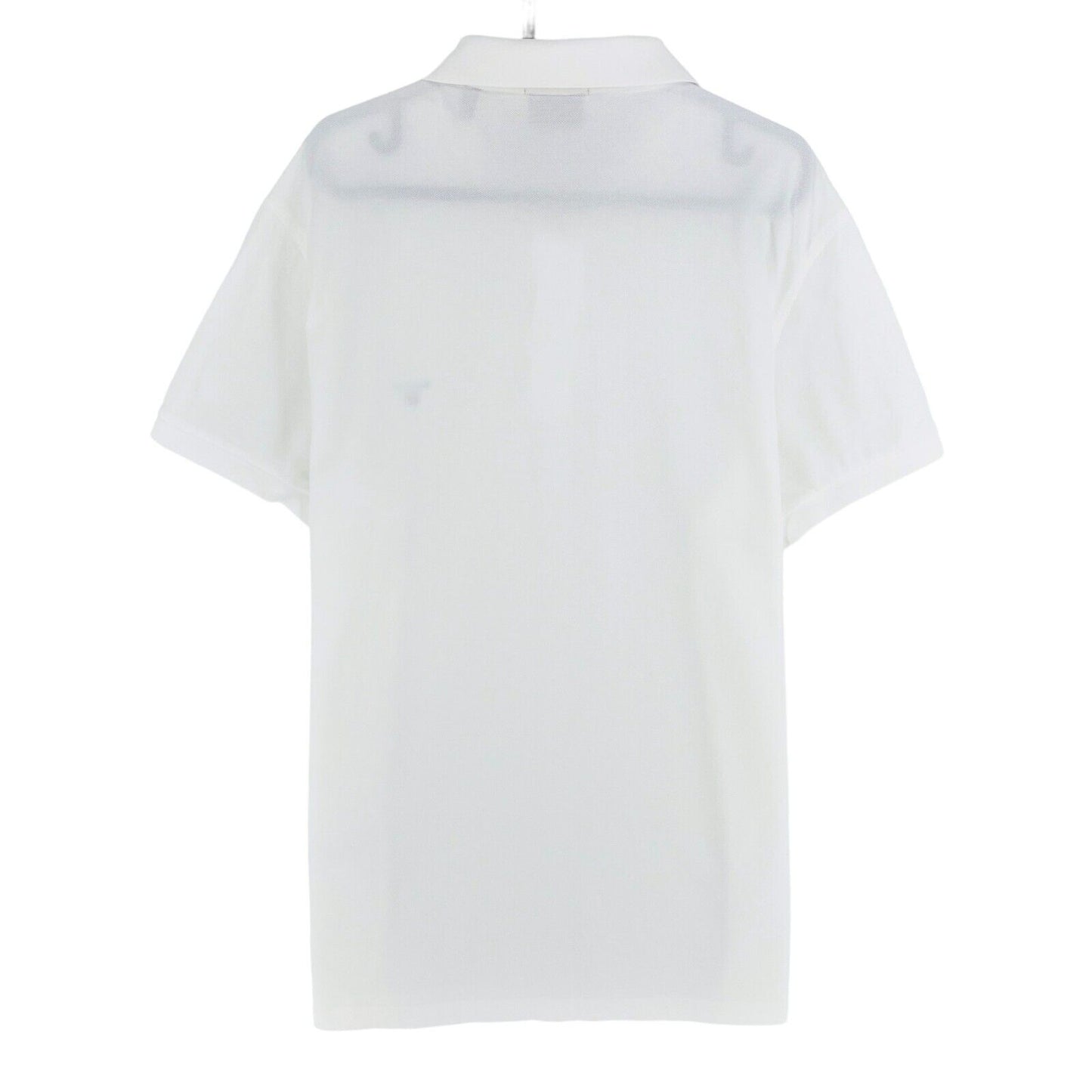 GANT White Original Slim Fit Pique Rugger Polo Shirt Size XS