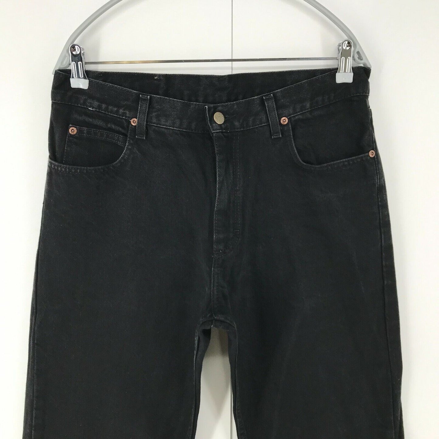 Lee BROOKLYN Dark Grey Regular Straight Fit Jeans Size W34 L30