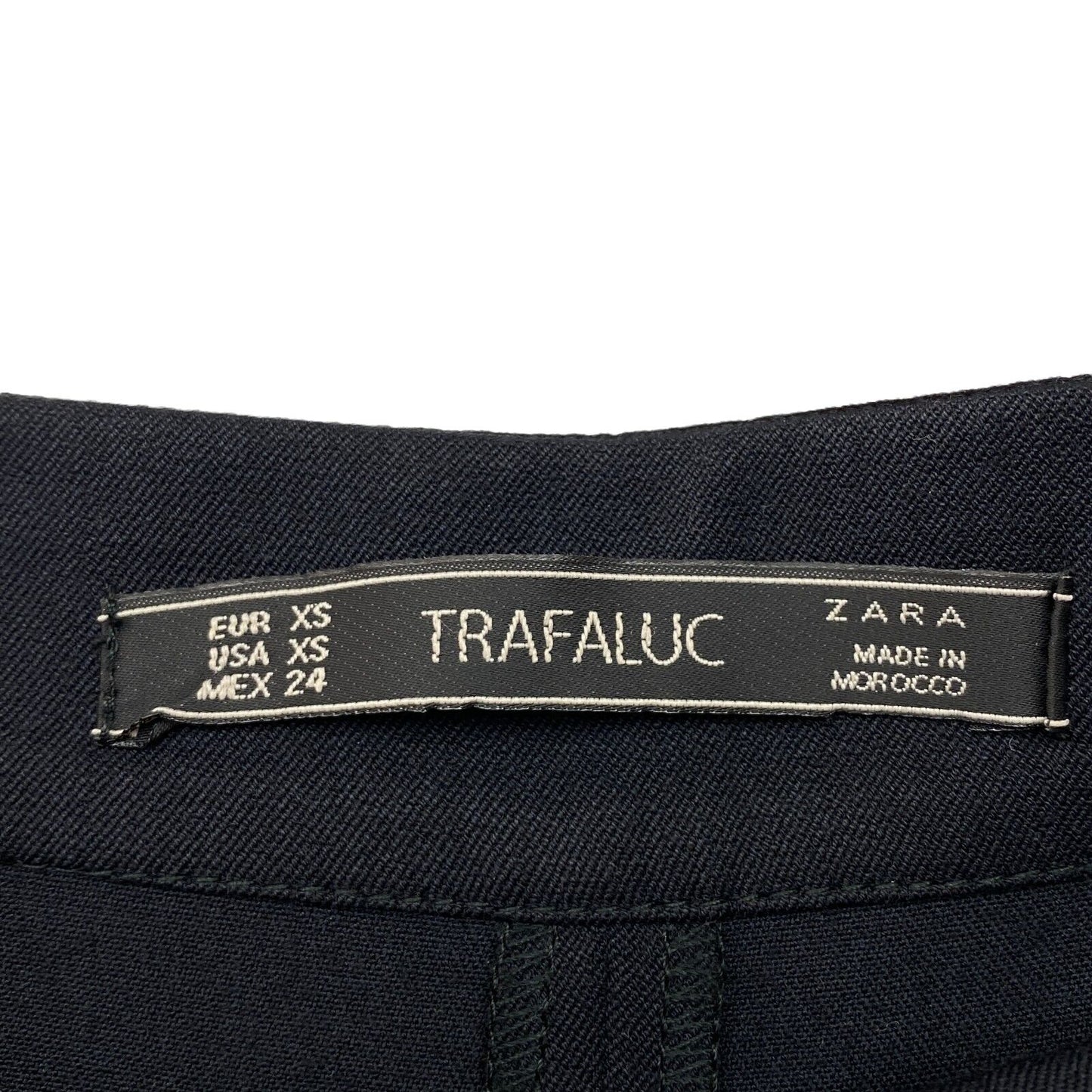 ZARA TRAFALUC Bermuda Noir Taille L W33