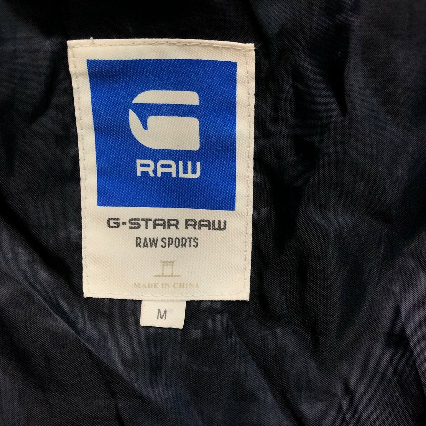 G-STAR RAW Dark Grey Hooded Fraser Quilted Jacket Coat Size M