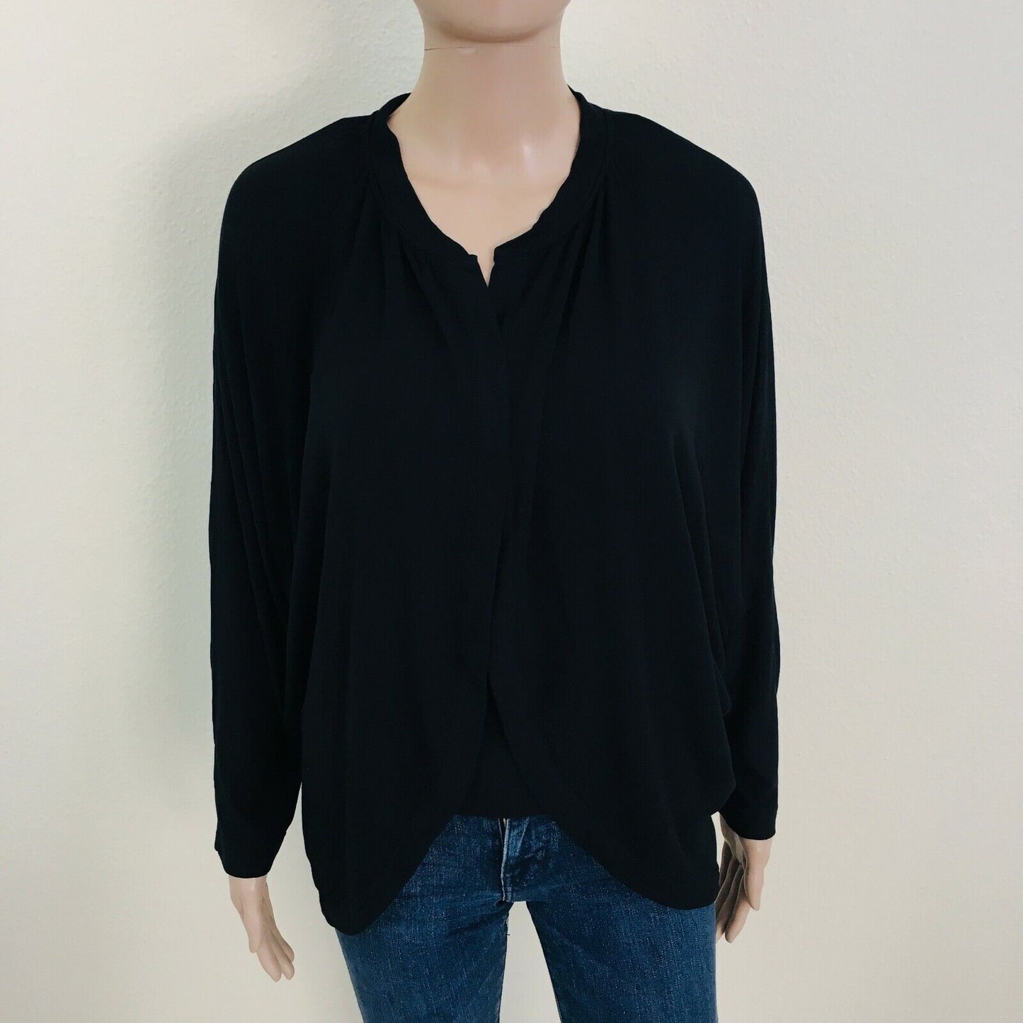 ZARA Black Cardigan Jumper Sweater Size M