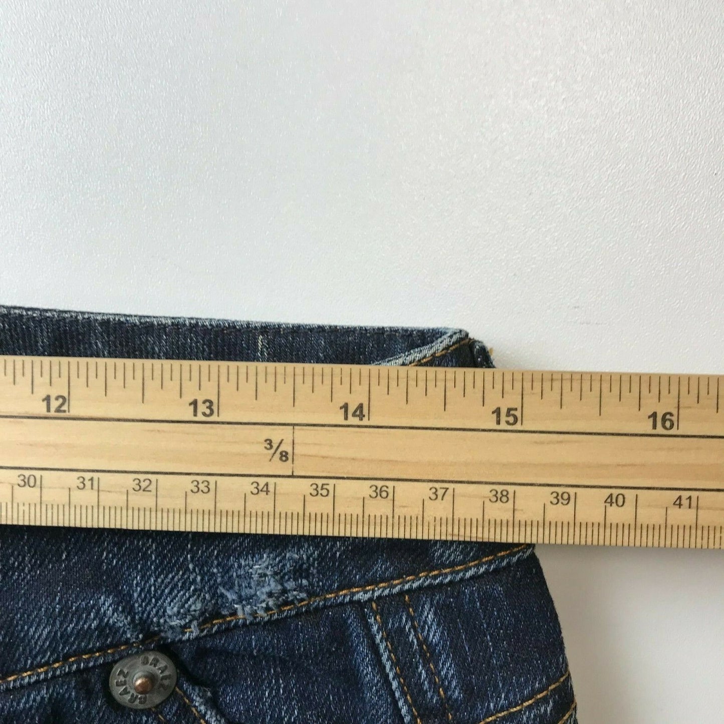 BRAEZ Damen Jeans, Blau, Regular Straight Fit, Größe W29