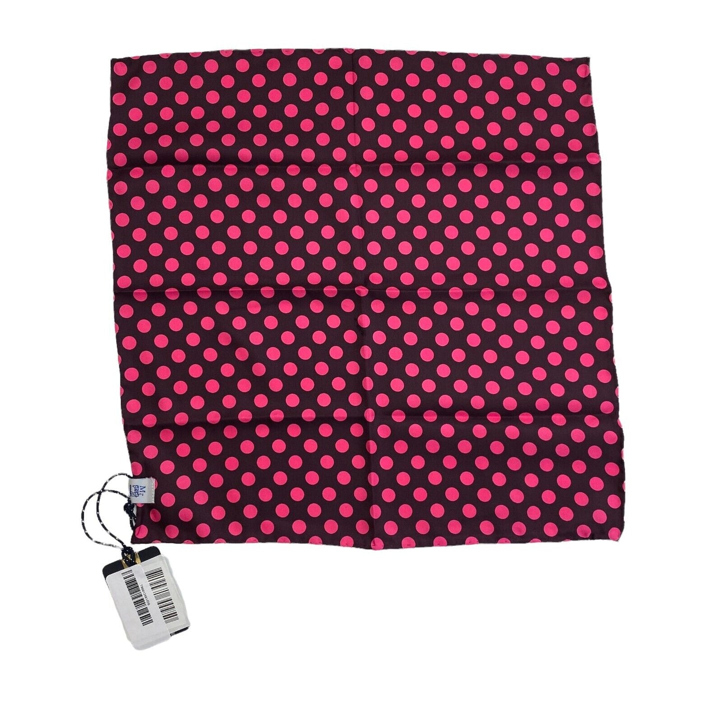 Scotch & Soda Dark Red Polka Dot Print Scarf Shawl