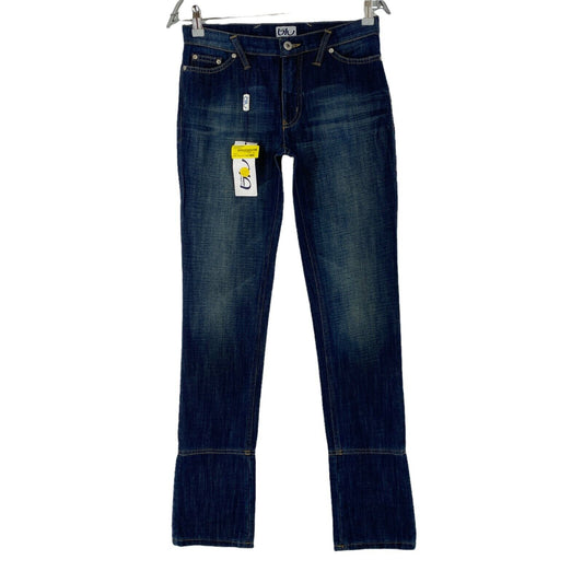 Byblos Blu femme bleu jean coupe skinny W26 fabriqué en italie