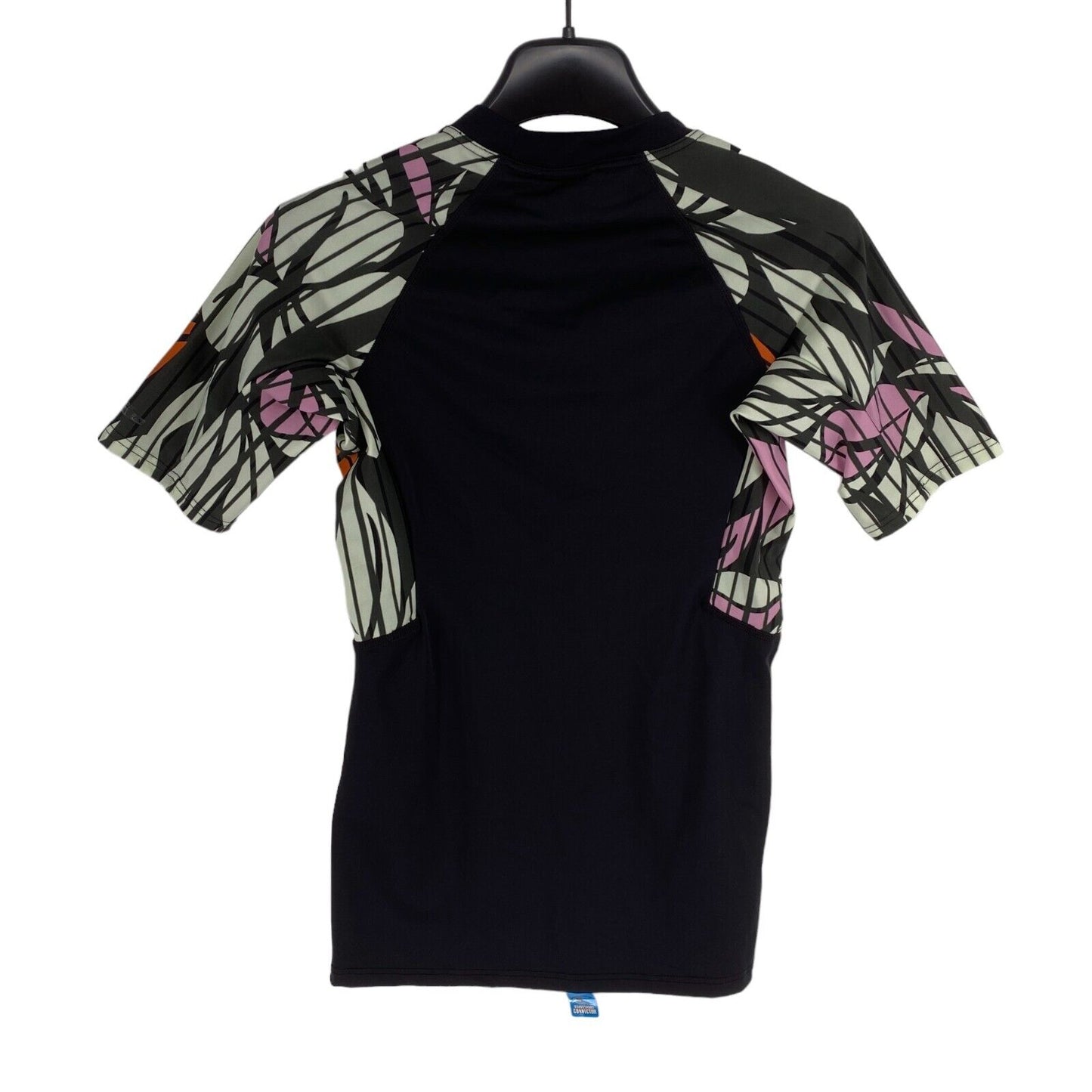 O`Neill Women HYPERDRY Black SS Rash Guard Top Swimwear Swimming Size S