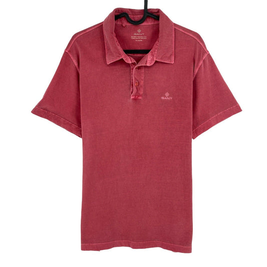 GANT Red Sun Faded Rugger Polo Shirt Size M