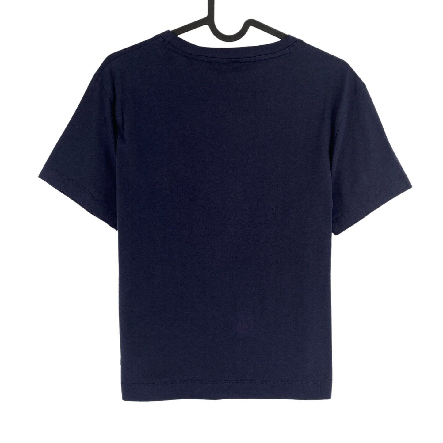 GANT Women Navy Blue Original Crew Neck T Shirt Size M