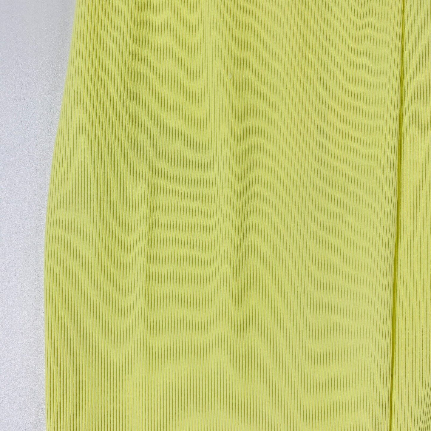 CALVIN KLEIN Yellow Straight Fit Cord Skirt Size M