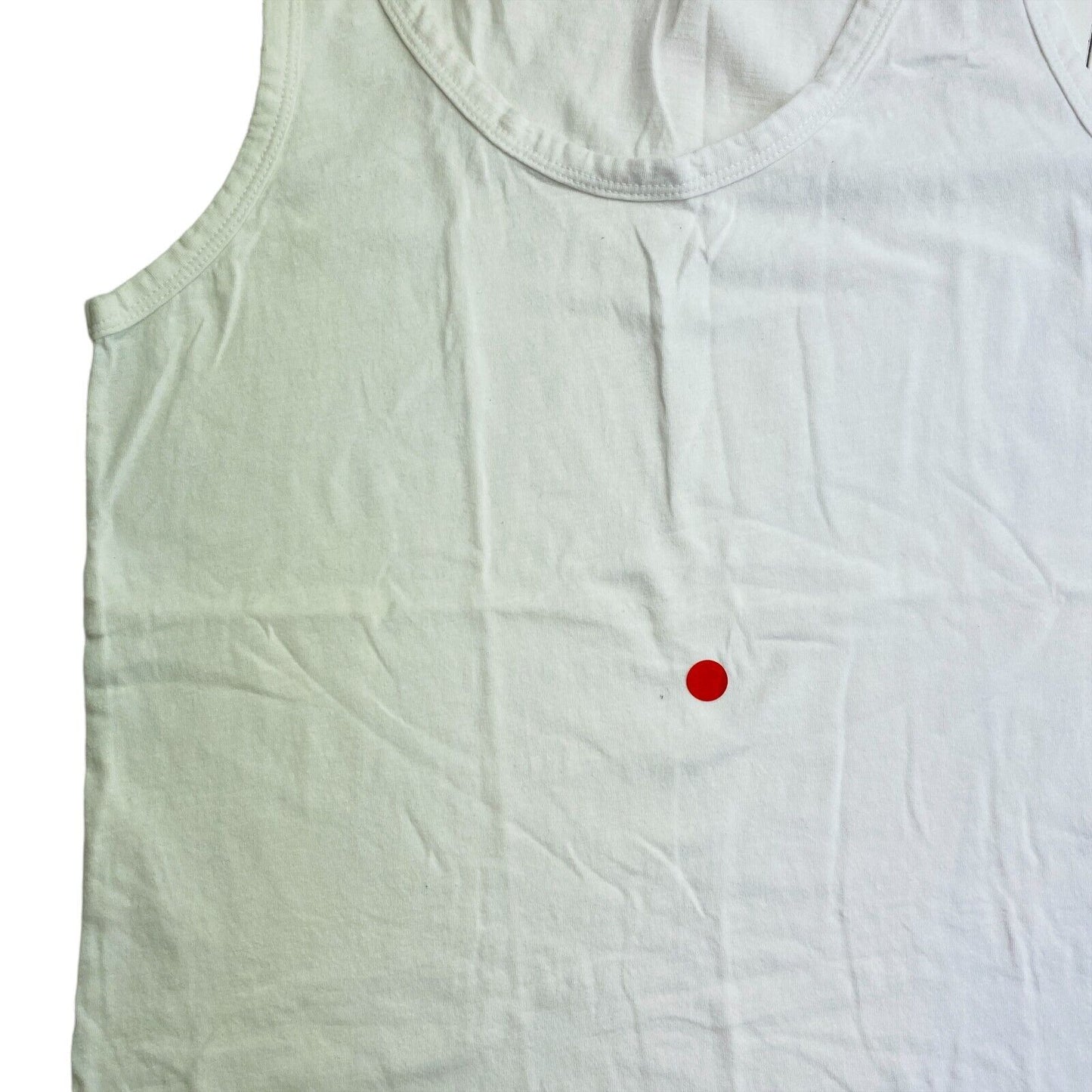 Camel Active White Round Neck Tank Top Size S