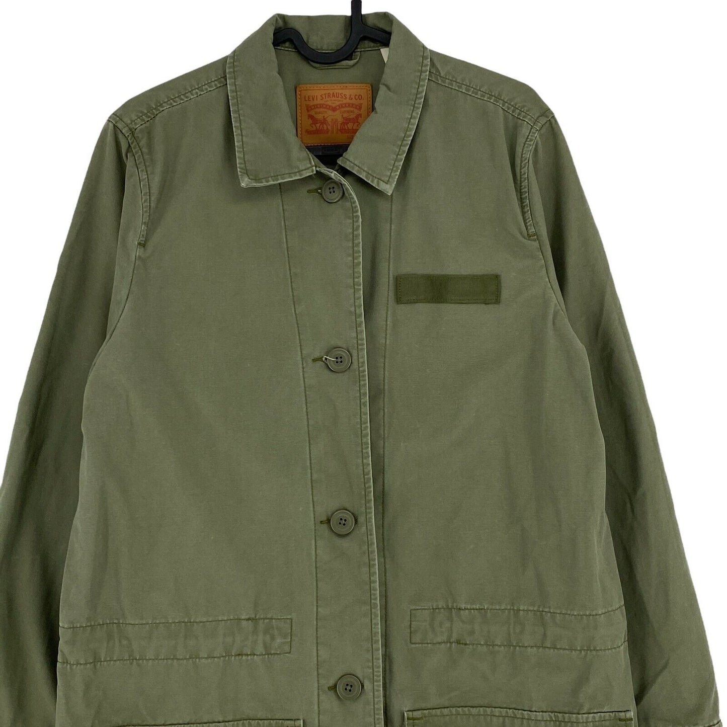 LEVI STRAUSS & CO. Green 100% Cotton Over Coat Size S