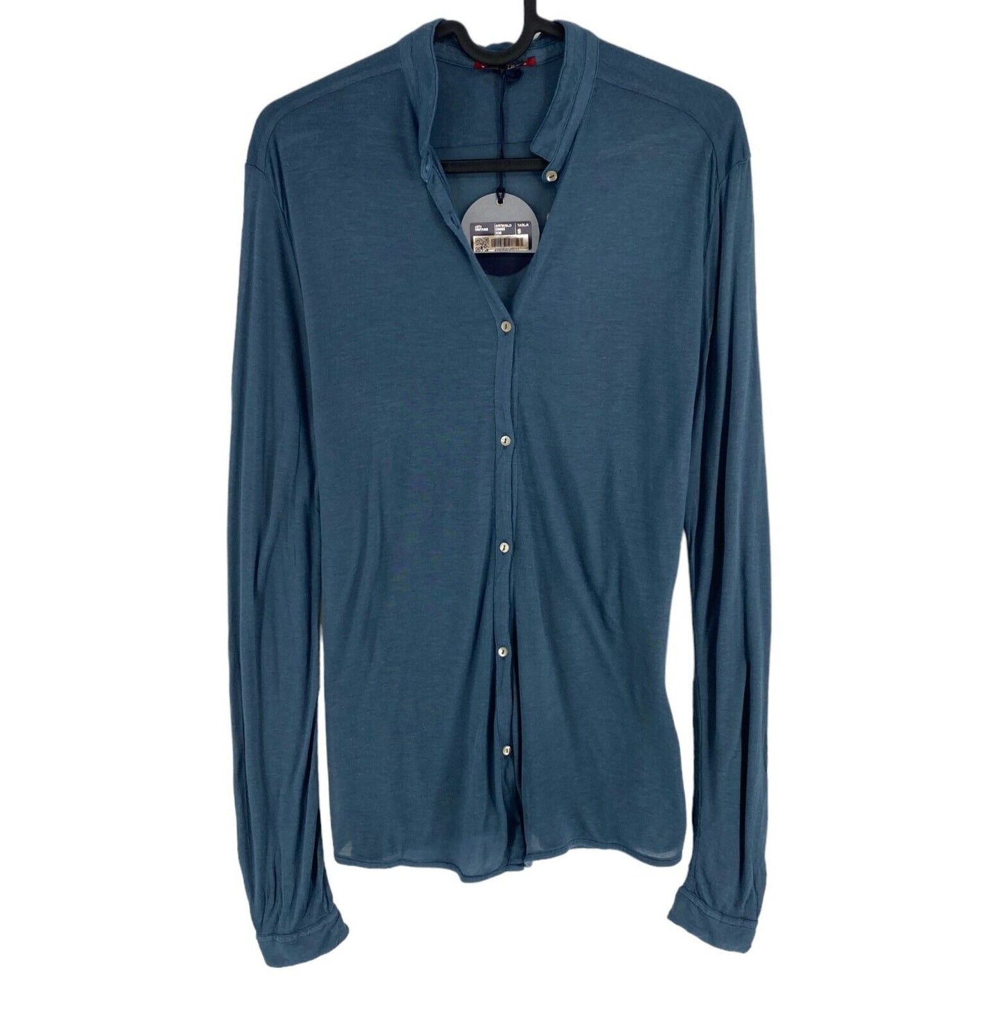 JACOB COHEN Women J374 Blue Long Sleeves Shirt Size S