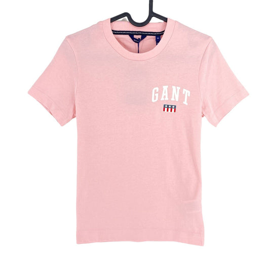 GANT Pink Tag SS Crew Neck T Shirt Size XS