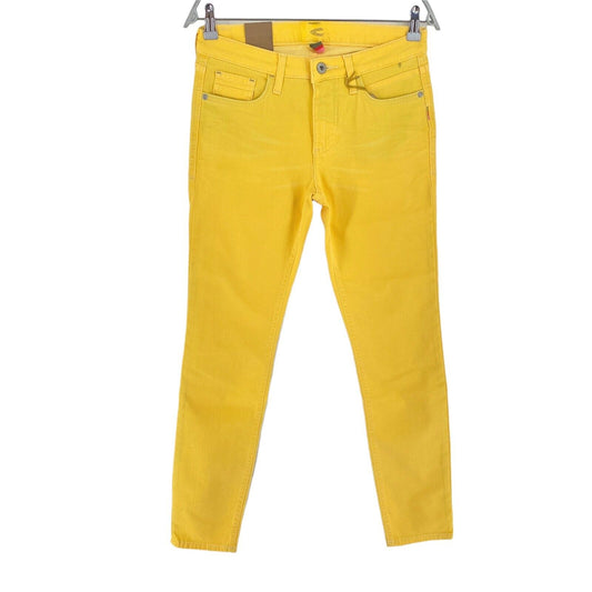 Camel Active Women Yellow Slim Fit Jeans Size W28 L32