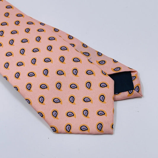 Scotch & Soda Pink Ornamented Tie