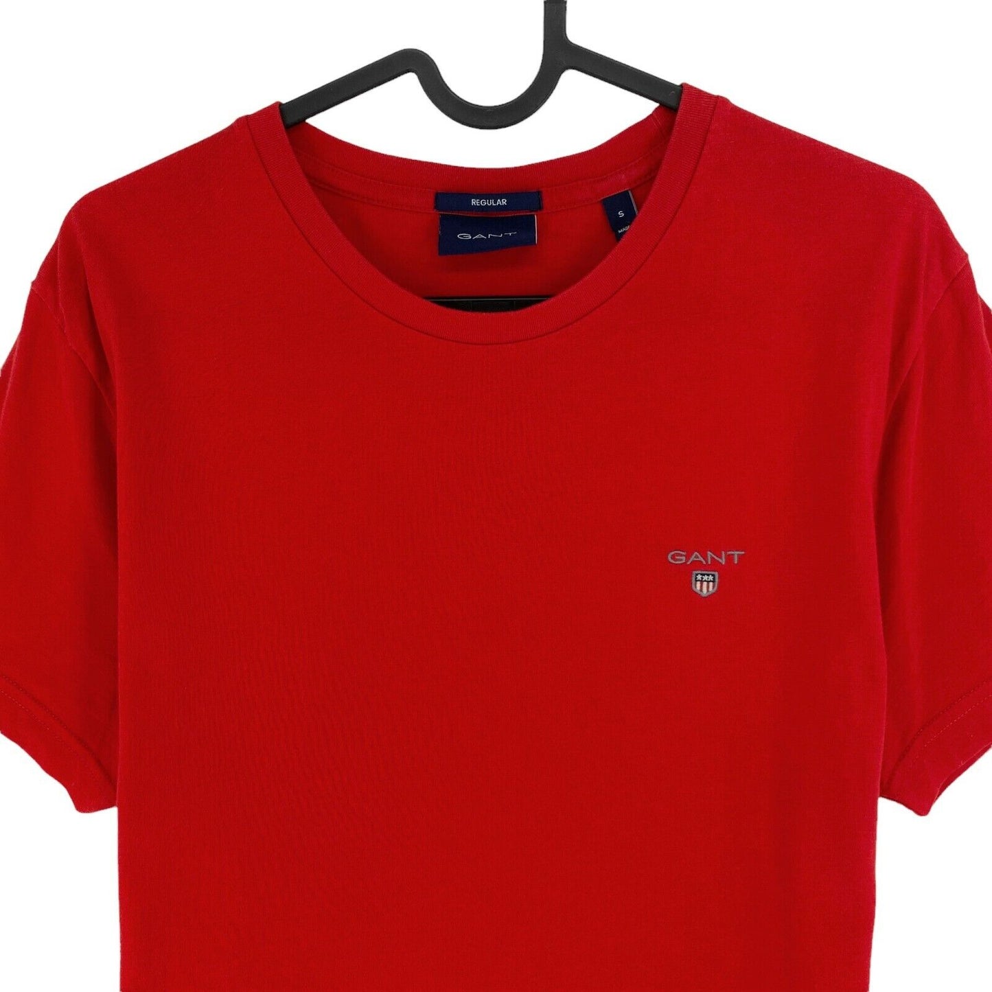 GANT Red Original Regular Crew Neck T Shirt Size S