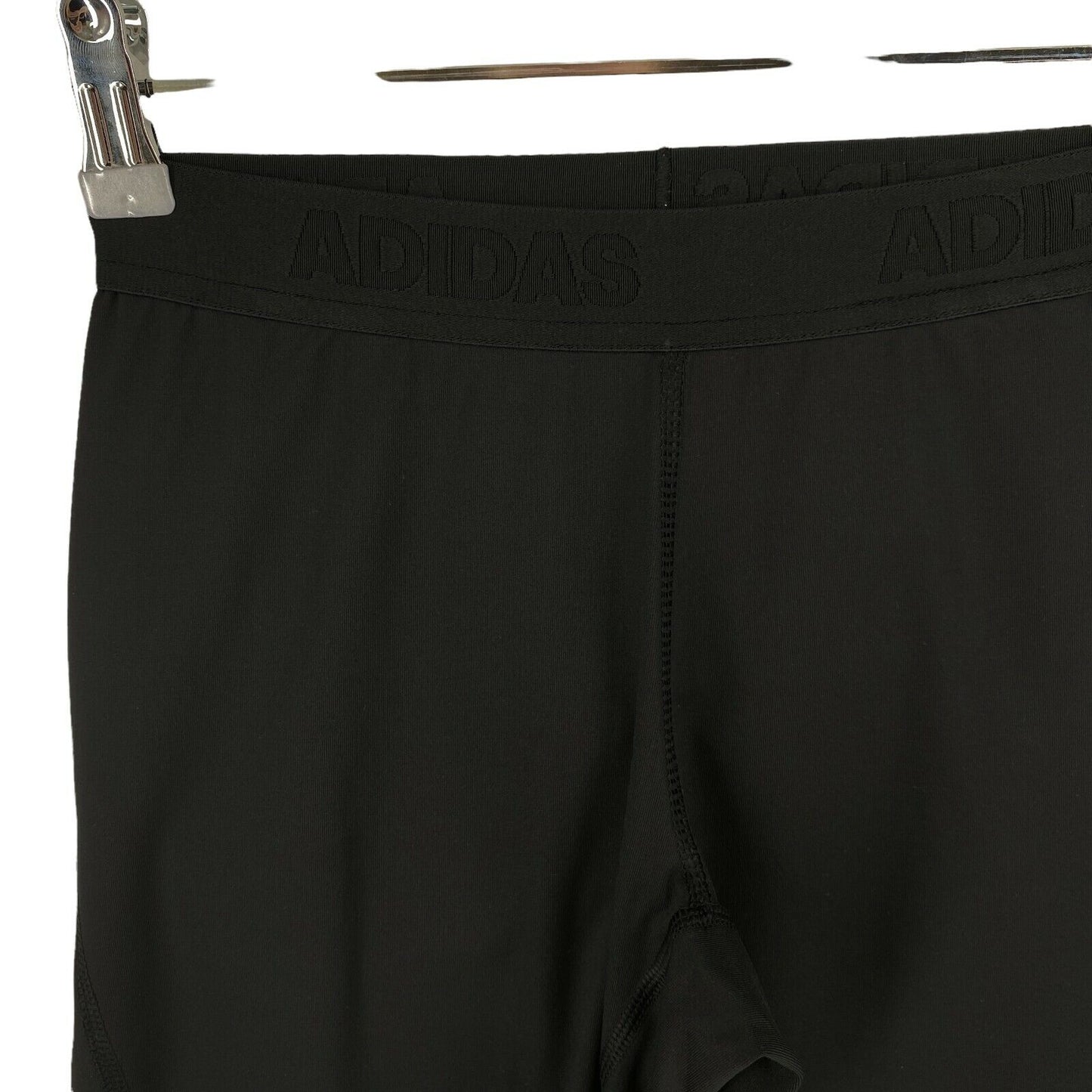 Adidas Climalite Jungen Schwarze Tech Fit Kompressionsshorts Größe 11–12 Jahre