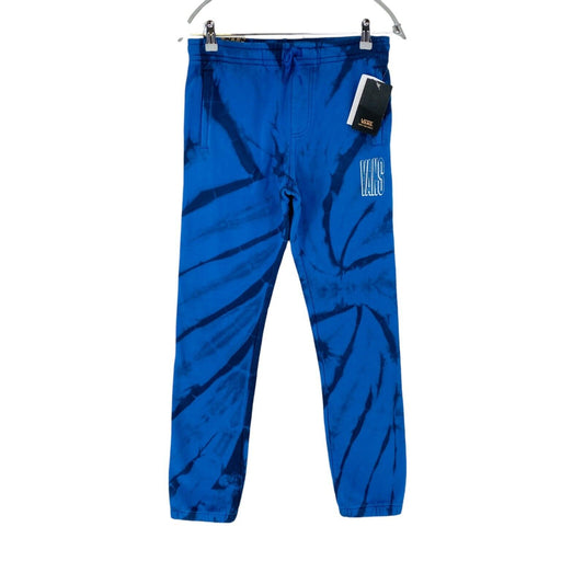 VANS Teen Boys Blue Regular Fit Sweatpants Trousers Size M