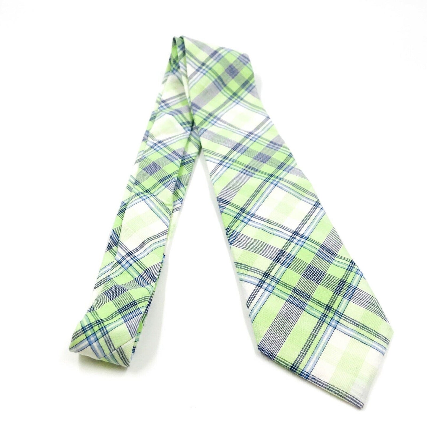 GANT Green Colourful 100% Cotton Tie Made In Italy